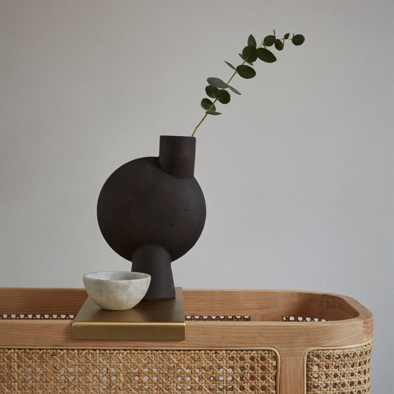 101 Copenhagen - Sphere Vase Bubl Medio | coffee/dunkelbraun