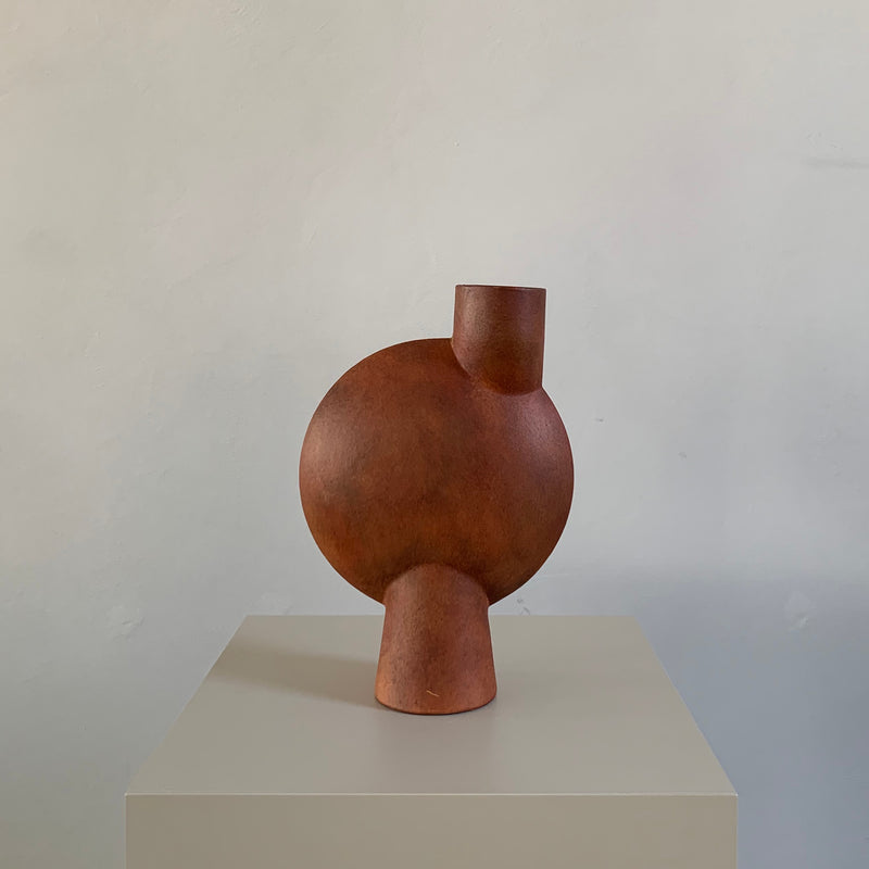 101 Copenhagen - Sphere Vase Bubl Medio | terrakotta
