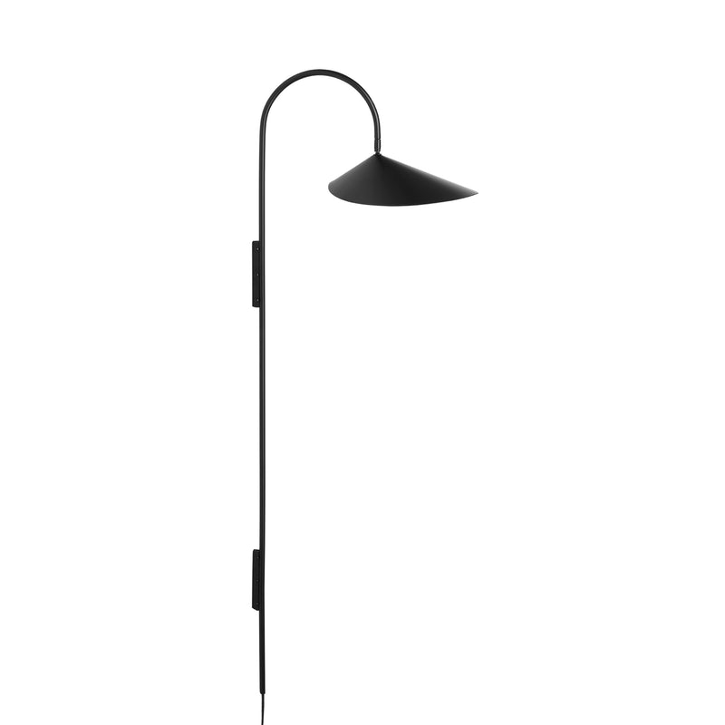 Ferm Living - Arum Tall Wandleuchte | schwarz