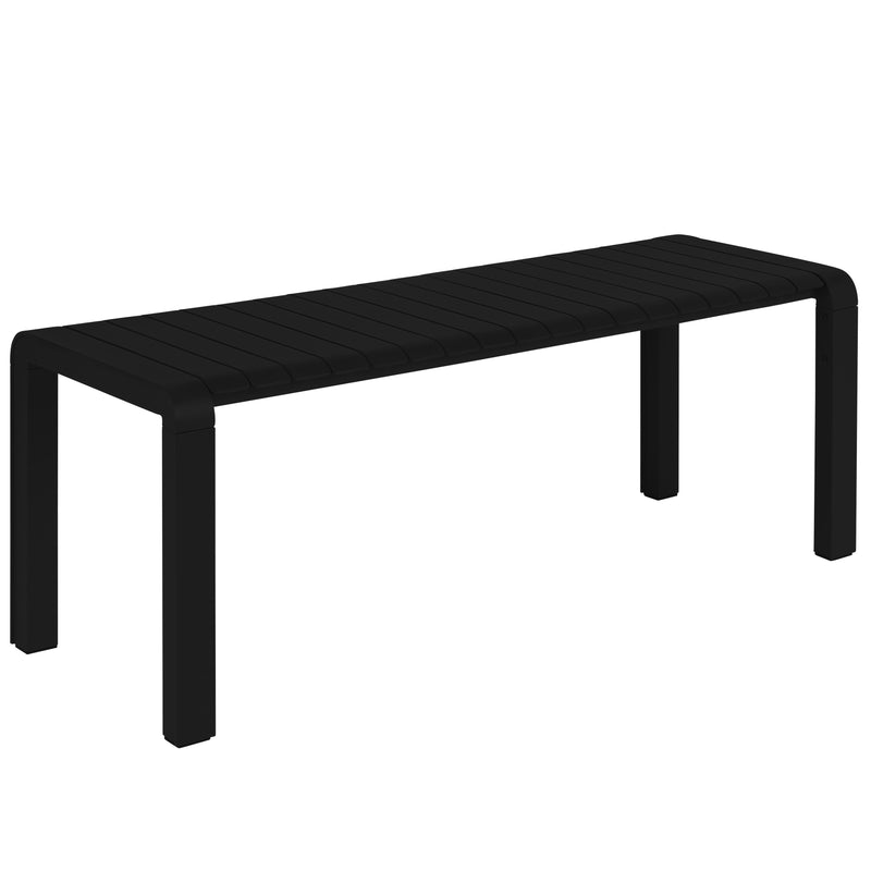 Zuiver - Vondel Gartenbank | 129,5 cm / schwarz
