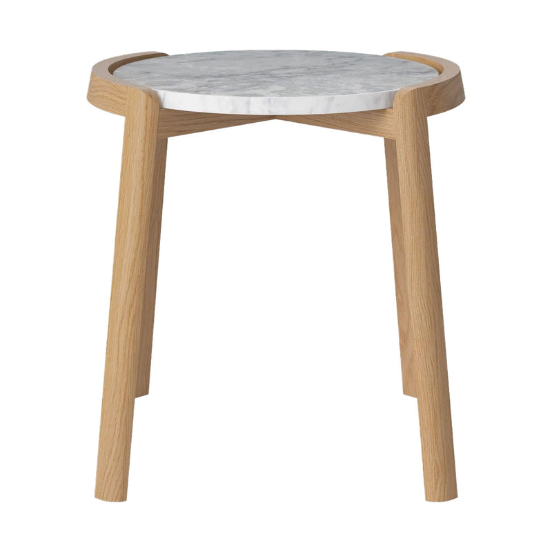 Bolia - Mix Coffee Table | Marmor weiß / Ø 46 cm