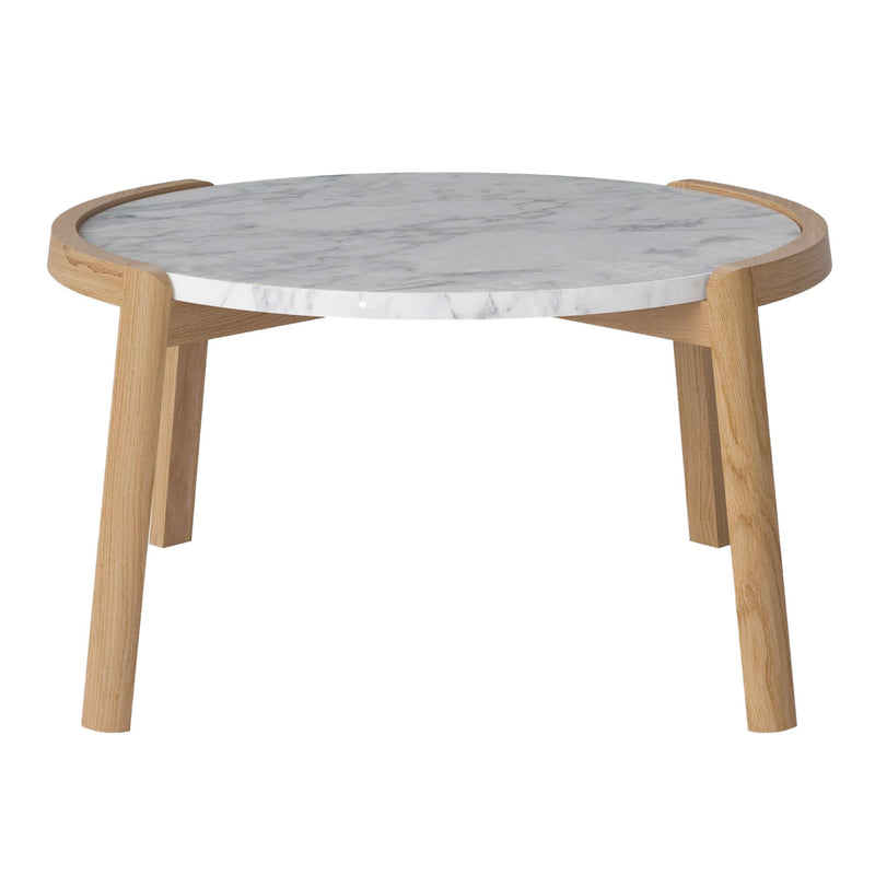 Bolia - Mix Coffee Table | Marmor weiß / Ø 65 cm