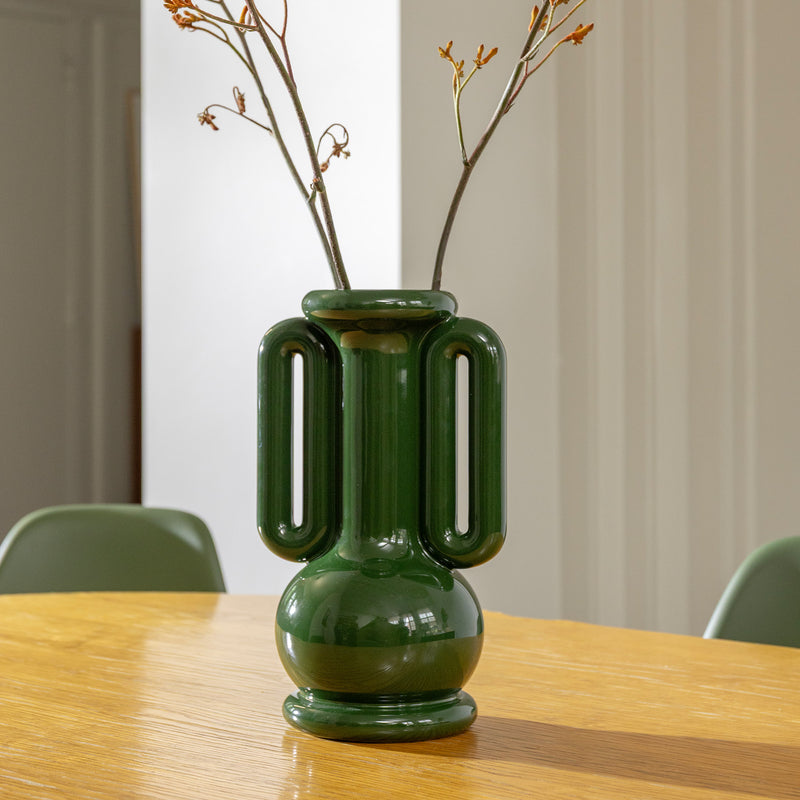 &klevering - Amfora Vase | grün