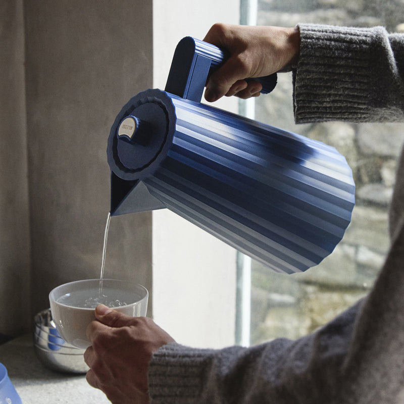 Alessi - Plissé Wasserkocher | 1,7 l / blau