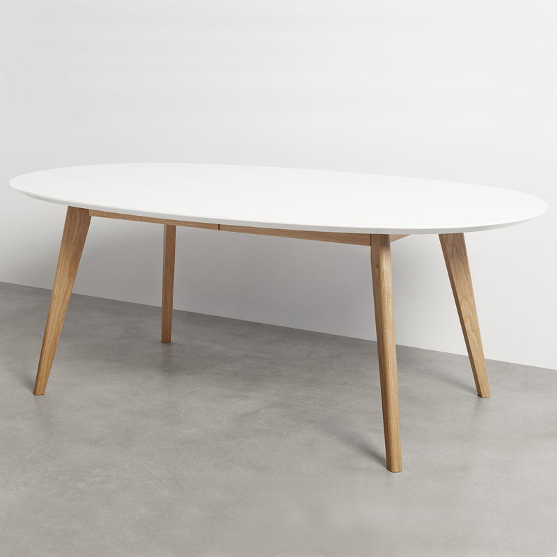 Andersen Furniture - DK10 Ausziehtisch Holz | Eiche geölt/weiß