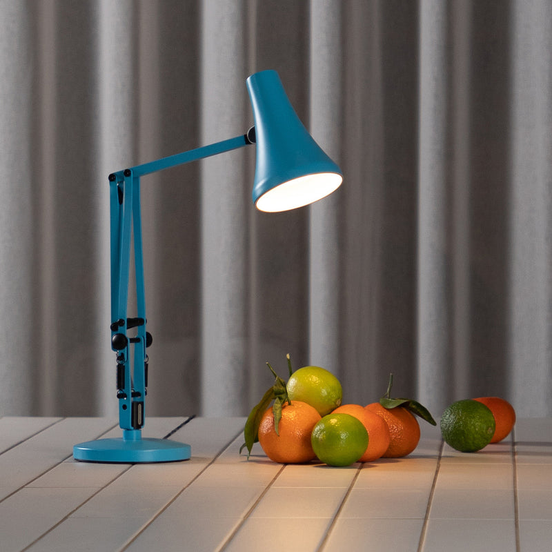 Anglepoise - 90 Mini Mini LED-Tischleuchte | turquoise blue