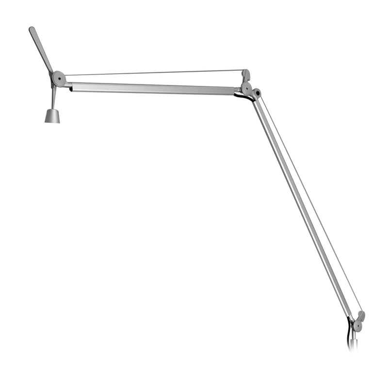 Artemide - Tolomeo Mega LED-Stehleuchte, Body & Dimmer | alusilber