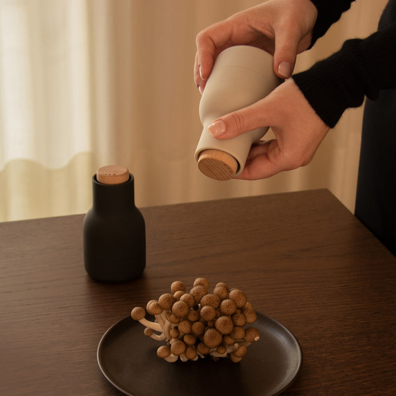 Audo - Bottle Grinder Salz- und Pfeffermühle Small | grau