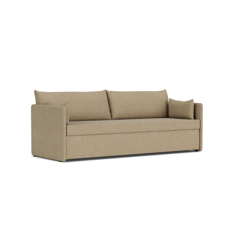 Audo - Offset Schlafsofa | Audo Bouclé beige (02) / 3-Sitzer