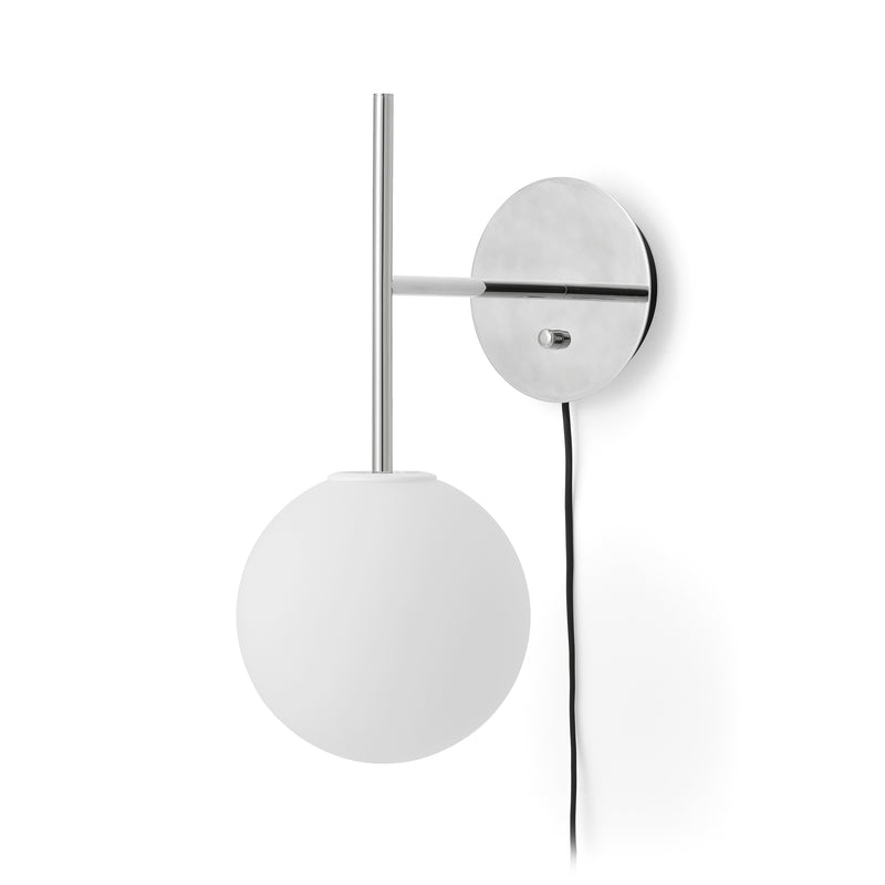 Audo - TR Bulb Wandleuchte | Stahl poliert