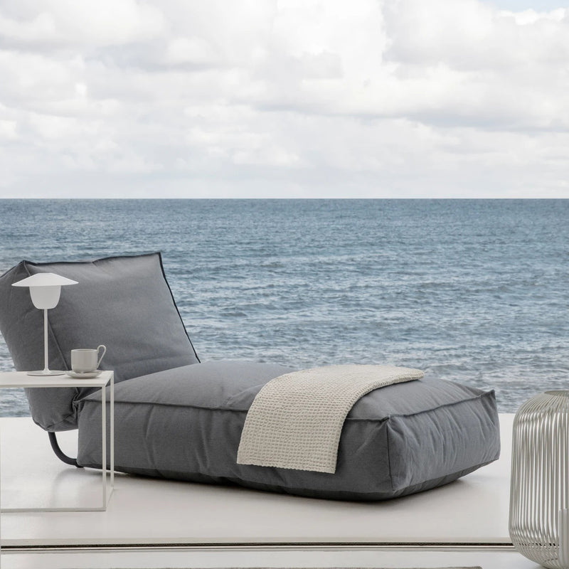 Blomus - Stay Outdoor-Bett | 120 x 190 cm / stone