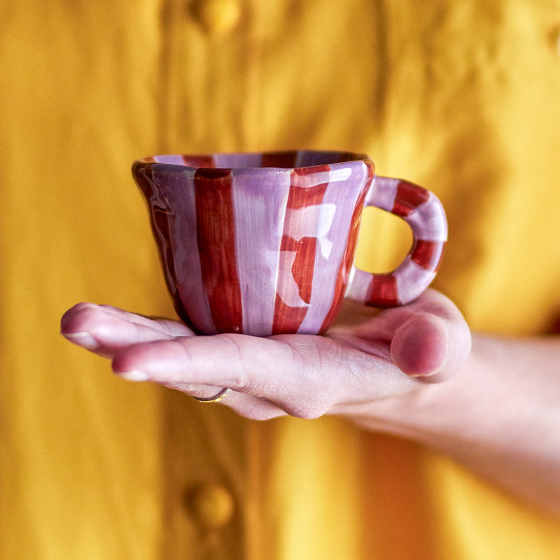 Bloomingville Mini - Nini Tasse | rosa/rot