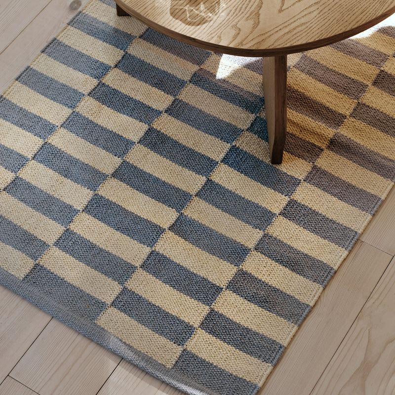 Broste Copenhagen - Jane Teppich | dusty blue