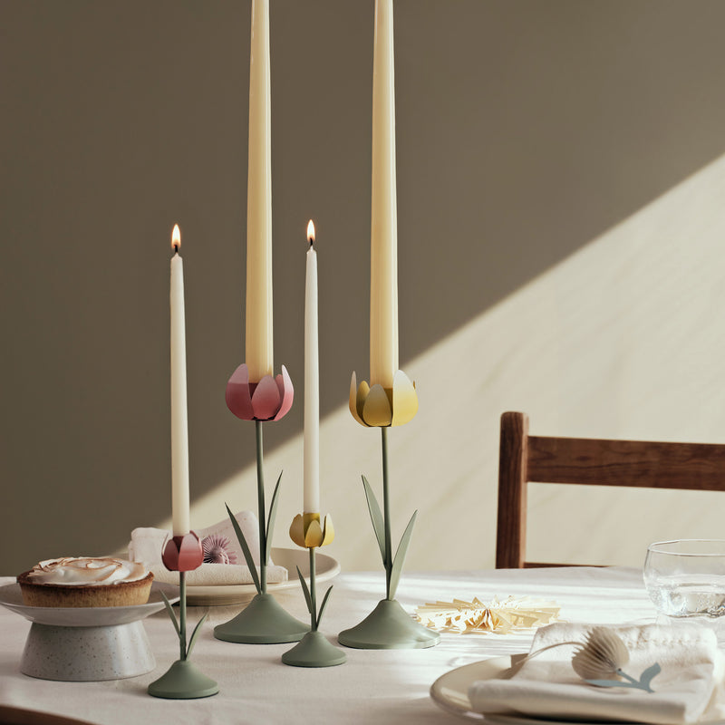 Broste Copenhagen - Smooth Kerze | butter yellow