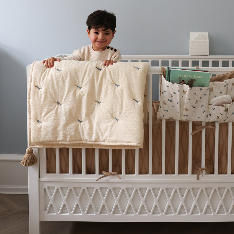 Cam Cam Copenhagen - Bestickte Decke | blueberries
