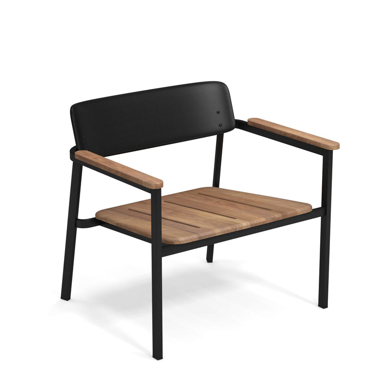 Emu - Shine Outdoor Lounge Stuhl | schwarz