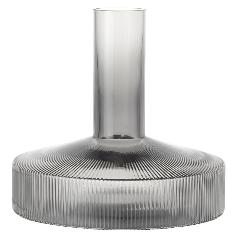 Ferm Living - Ripple Weinkaraffe | smoked grey