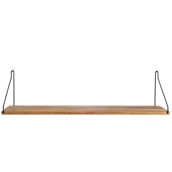 Frama - Shelf Regal | 80 x 27 cm / Eiche/schwarz