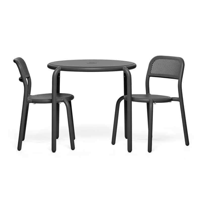 Fatboy - Toní Bistrotisch + Stuhl (3er-Set) | Tisch + Stuhl / anthrazit