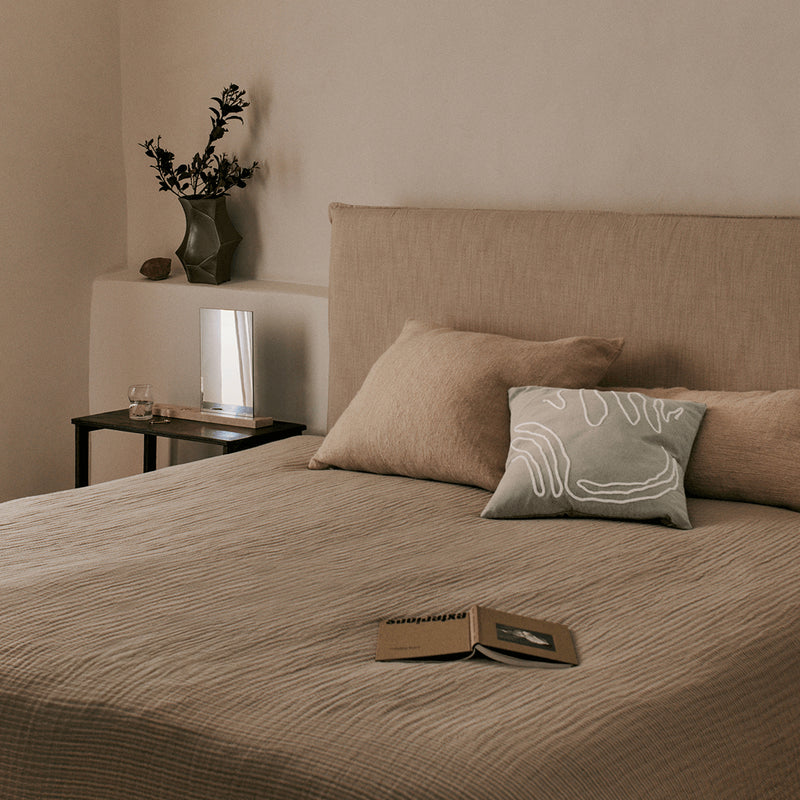 Ferm Living - Jot Kissen | elm green