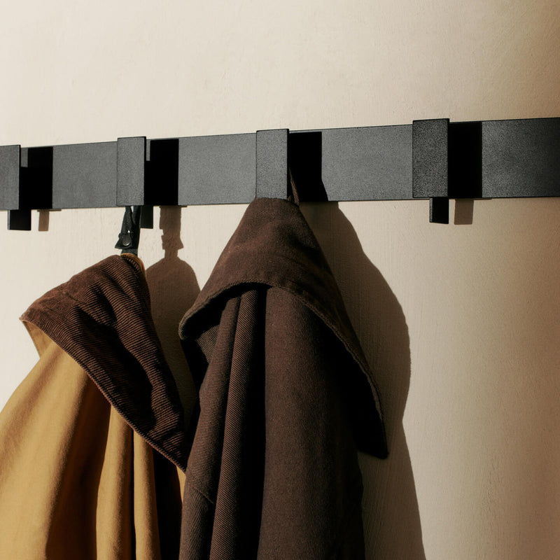 Ferm Living - Lager Wandgarderobe | schwarz