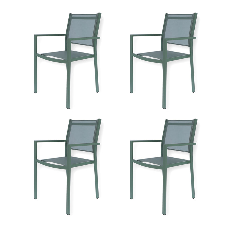 Fiam - Aria Stapelsessel (2er-Set) | salbei