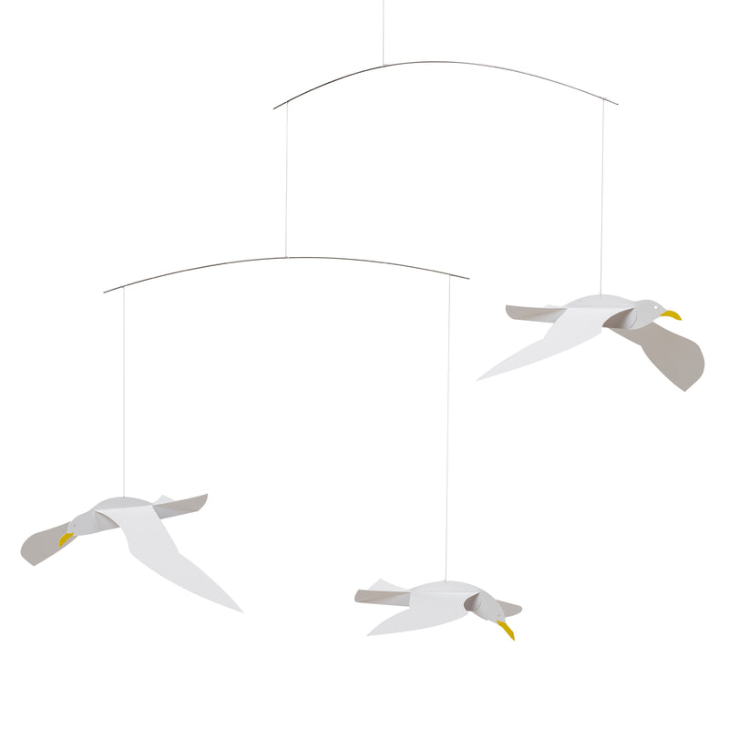 Flensted Mobiles - Soaring Seagulls Mobile |