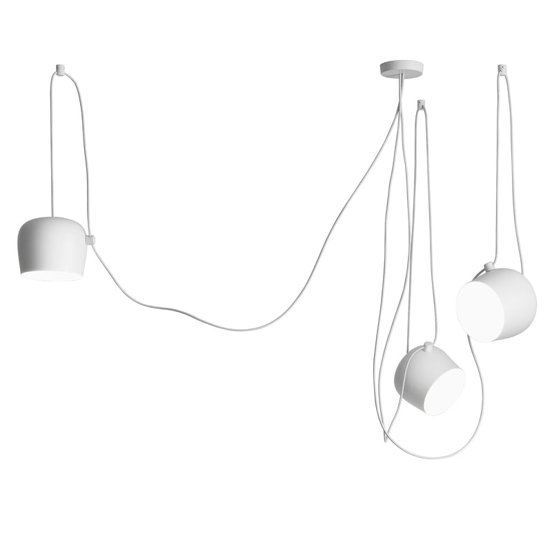 Flos - AIM LED-Pendelleuchten-Set | weiß