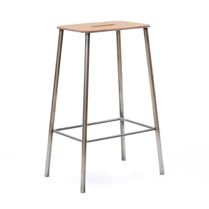 Frama - Adam Hocker | H 65 cm / Leder natur