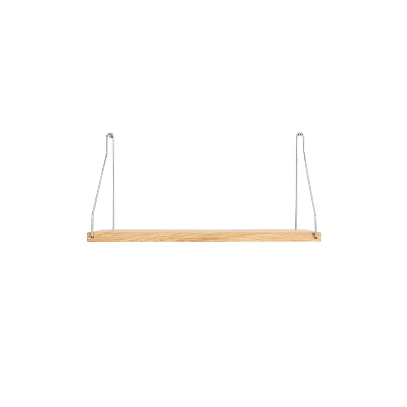 Frama - Shelf Wandregal | 40 x 20 cm / Eiche/Edelstahl