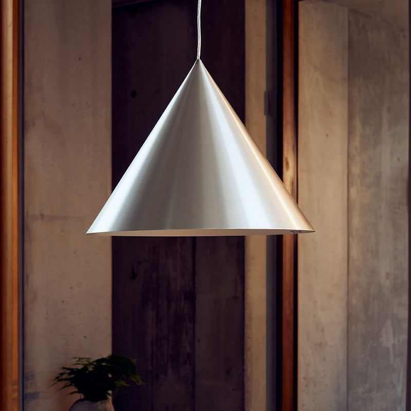Frandsen - Benjamin Pendelleuchte | Ø 30 cm / aluminium gebürstet