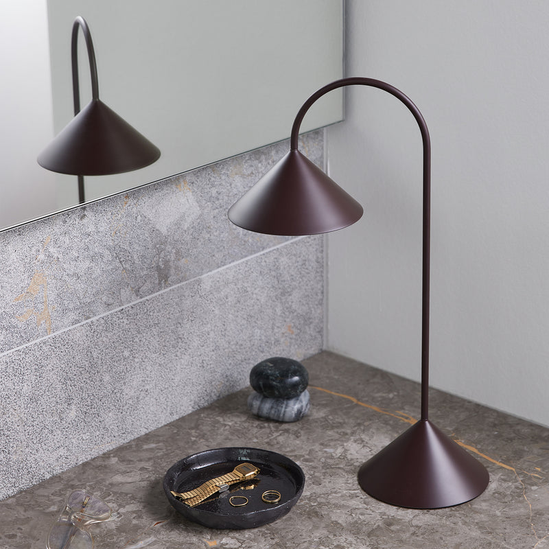 Frandsen - Grasp LED Akku-Stehleuchte | H 47 cm / beetroot matt