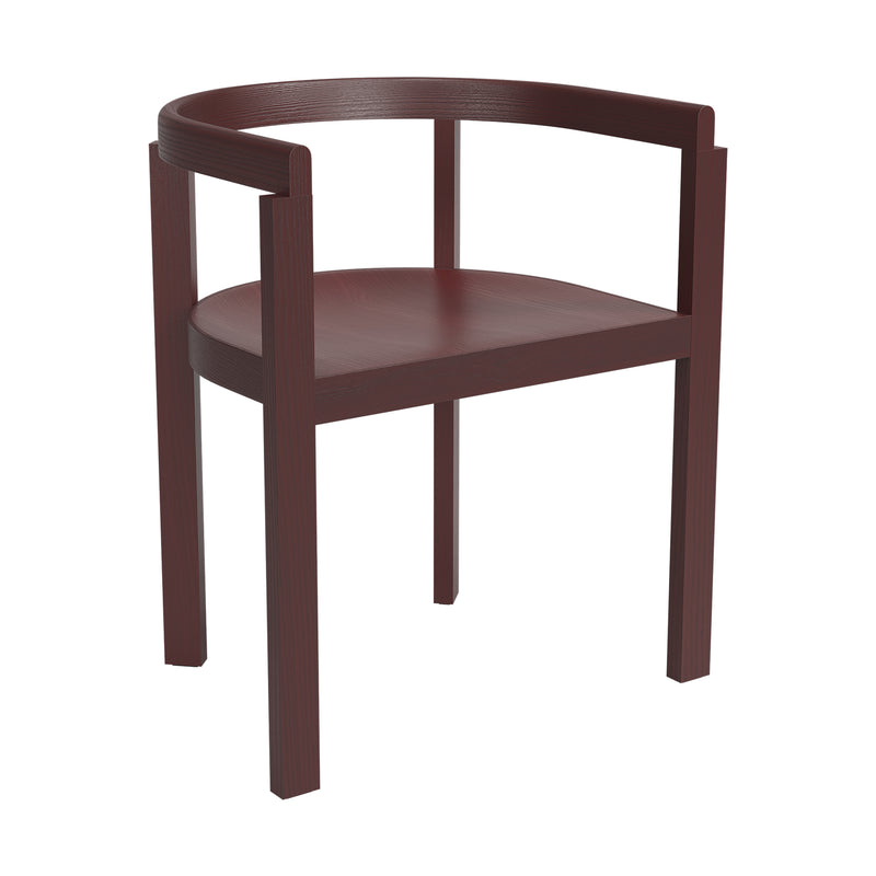 Fritz Hansen - After Armlehnstuhl | Burgund