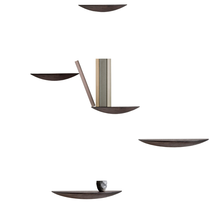 Audo - Gridy Fungi Shelves | small / schwarze Eiche