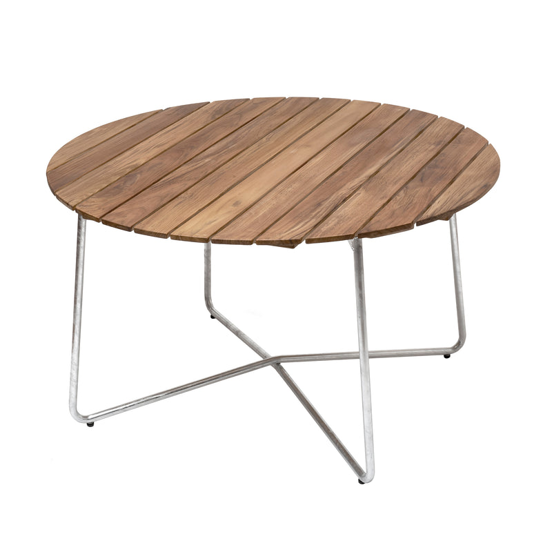 Grythyttan - 9A Gartenesstisch | Teak / Ø 120 cm