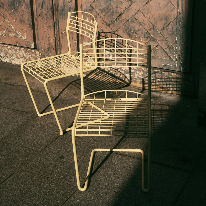 Grythyttan - High Tech Gartenstuhl | ivory