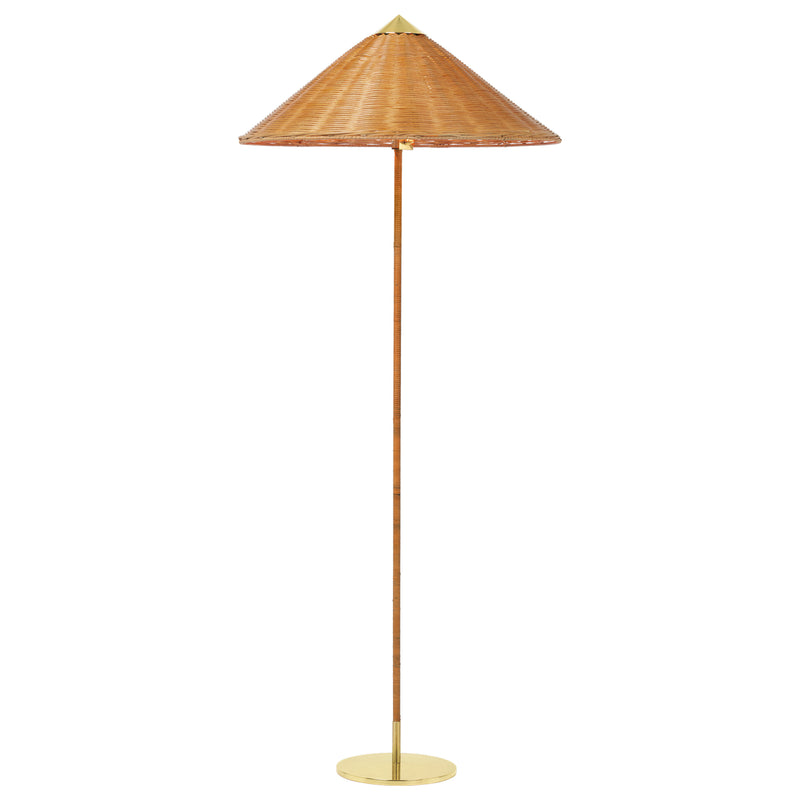 Gubi - 9602 Stehleuchte | Wicker willow