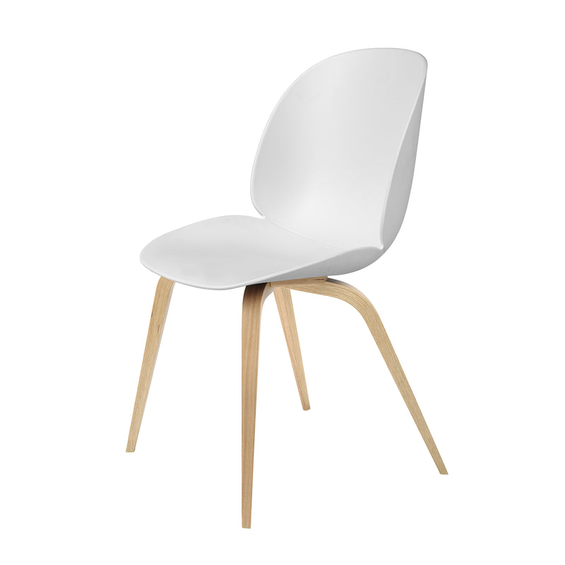Gubi - Beetle Stuhl (Holz) | sweet pink