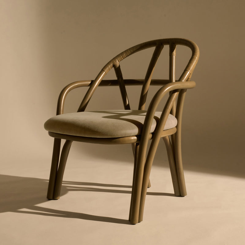 Gubi - Bistra Lounge Sessel | olive