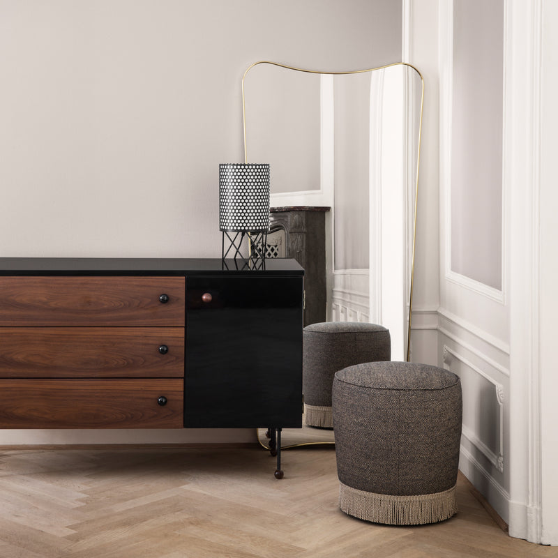 Gubi - F.A. 33 Wandspiegel | 146 x 69 cm / schwarz