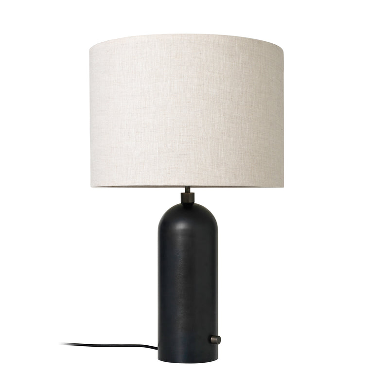 Gubi - Gravity Tischleuchte | large / Stahl schwarz
