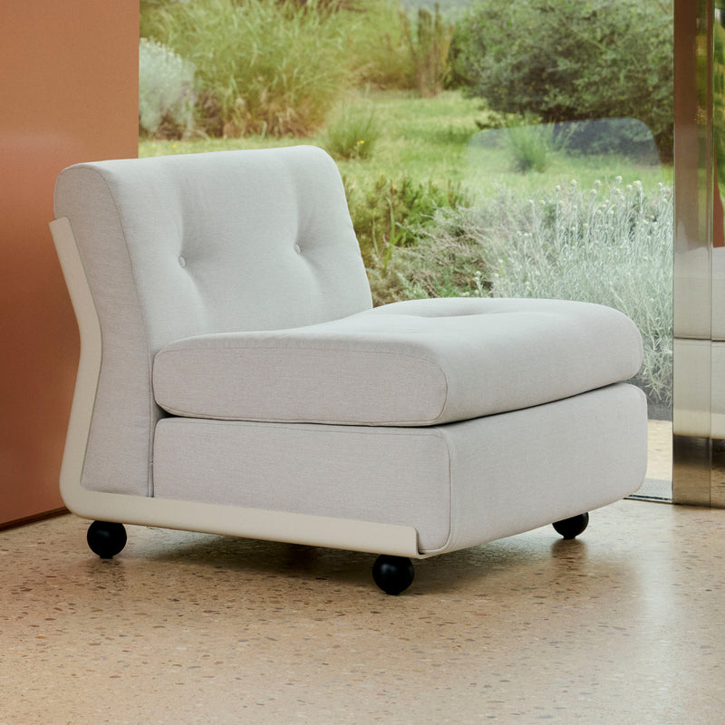 HAY - Amanta 1-Sitzer Sofa | HAY Story cream beige/hellgrau (102)
