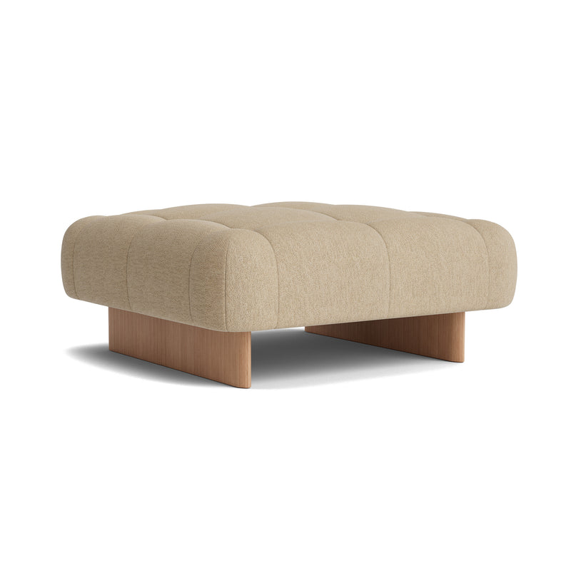 HAY - Quilton Lift Ottoman | Turf sand