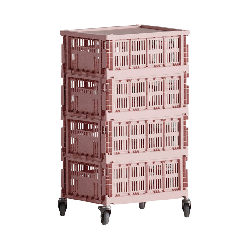 HAY- Colour Crate Rollcontainer | blush
