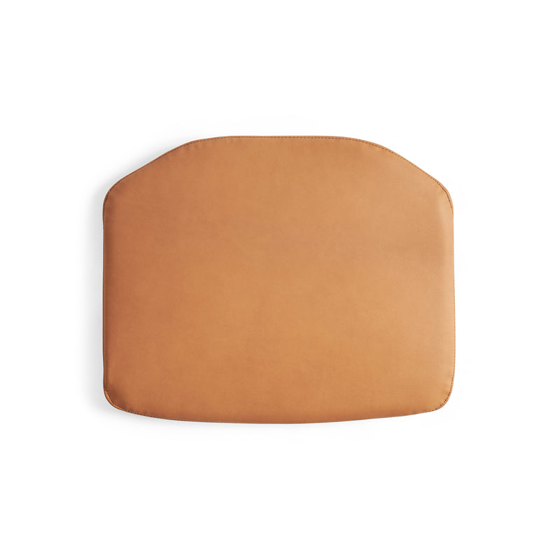 HAY - Sitzkissen für J77 Stuhl | Leder Sense cognac / cognac