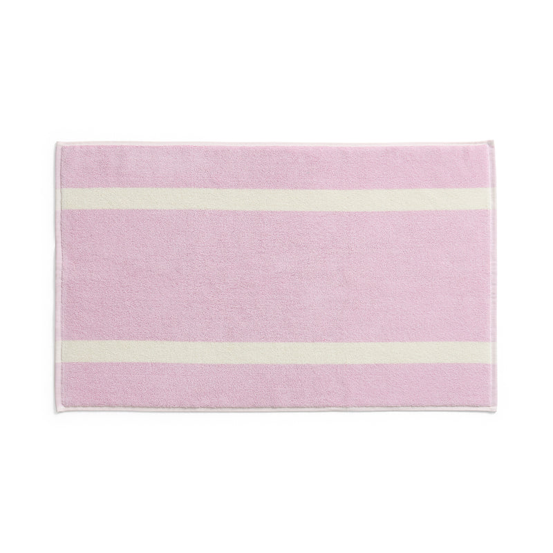 HAY - Stripe Badematte | cool pink