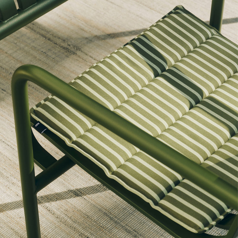 HAY - Terrazza Sitzkissen | olive bold stripe