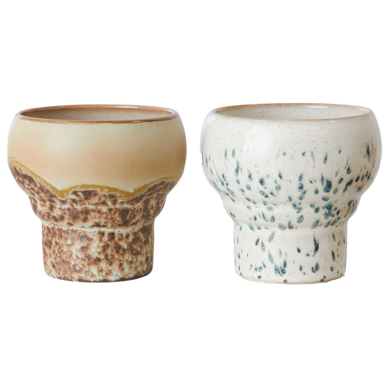 HKliving - 70's Lungobecher | coral