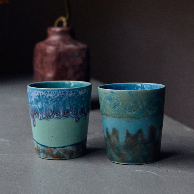 HKliving - 70's Van Gogh Kaffeebecher | self portrait