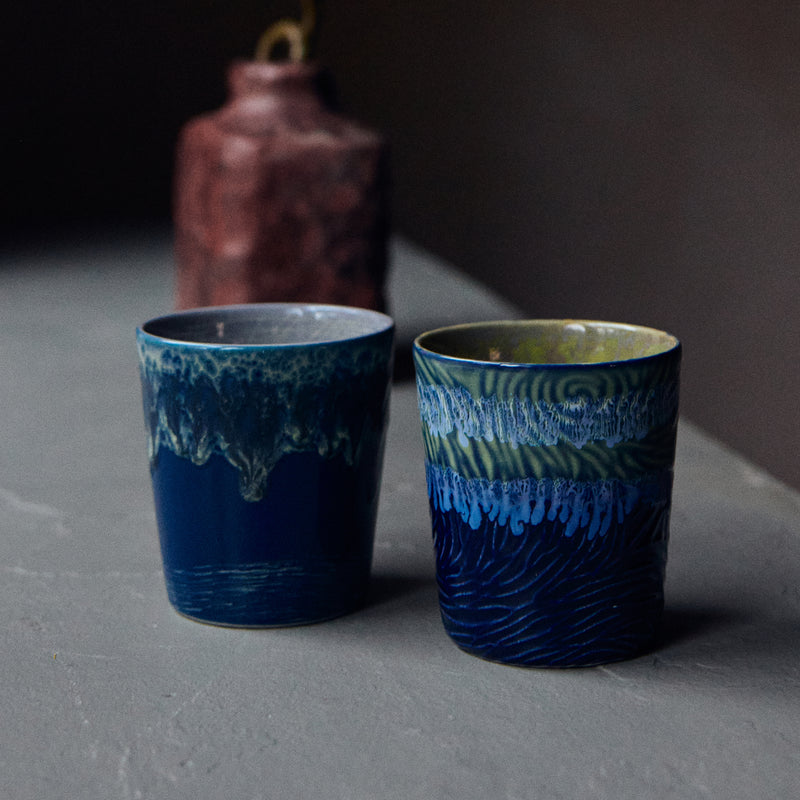 HKliving - 70's Van Gogh Kaffeebecher | starry night